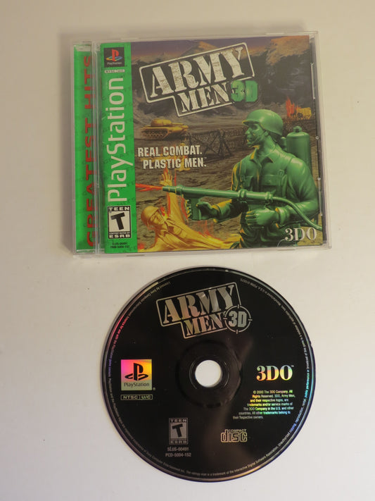 Army Men 3D GH Playstation 1 PS1 Game CIB