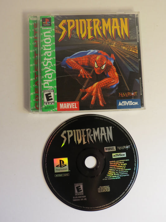 Spider-Man GH Playstation 1 PS1 Game CIB