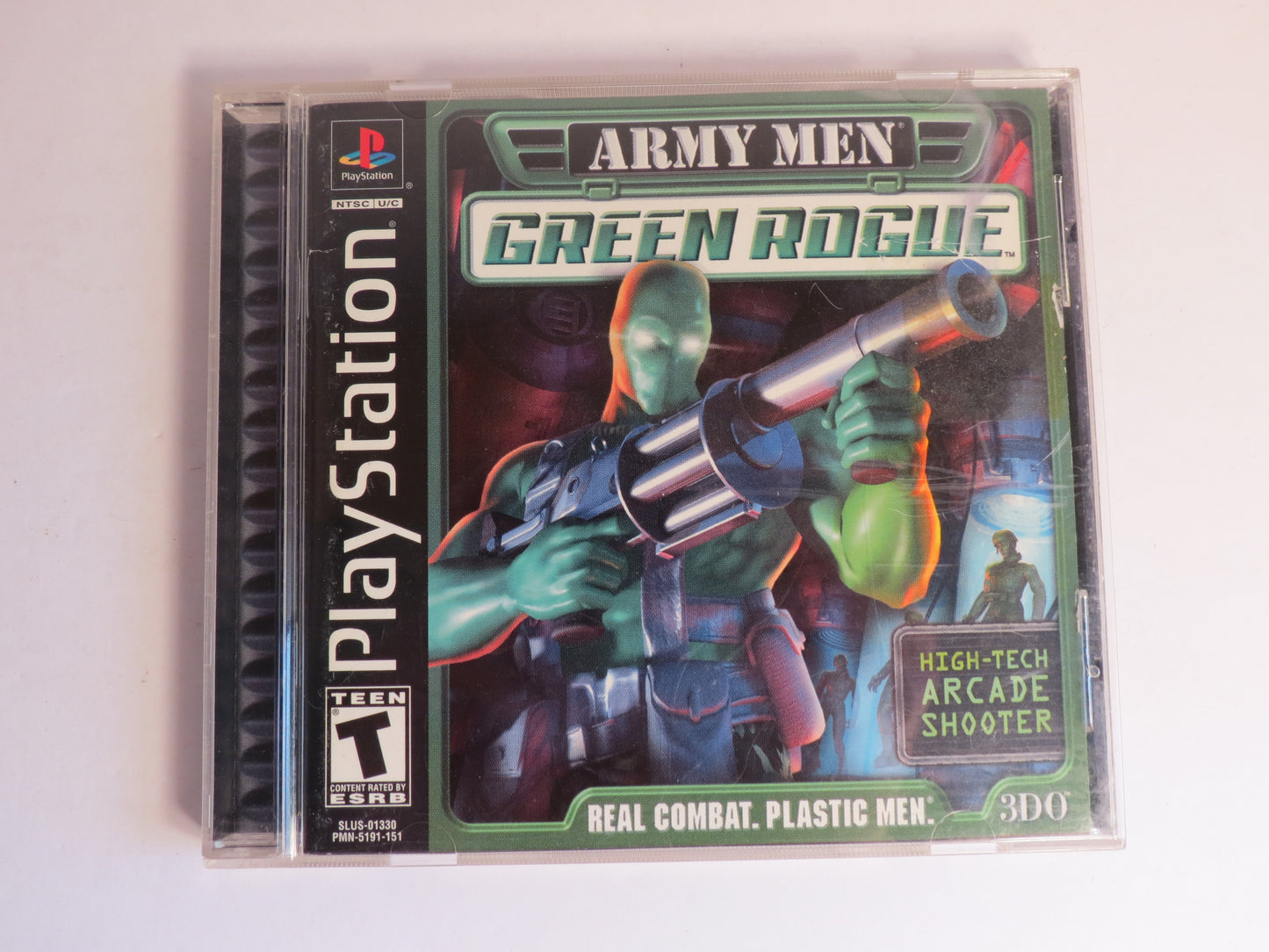 Army Men Green Rogue Playstation 1 PS1 Game CIB