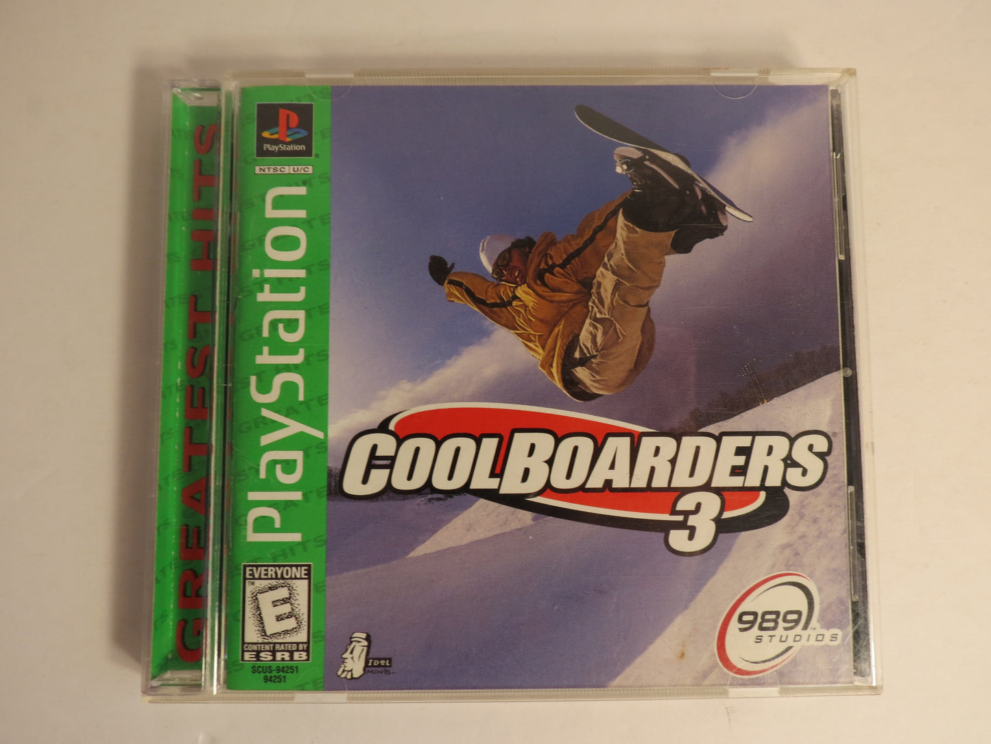 Cool Boarders 3 GH Playstation 1 PS1 Game CIB