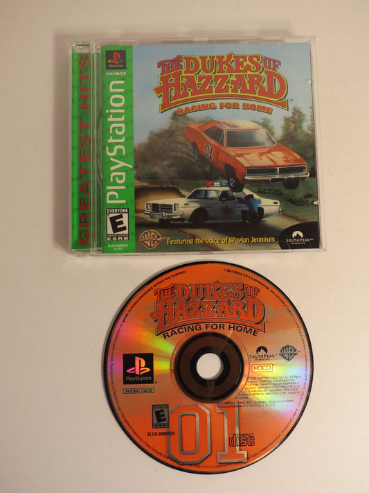 The Dukes of Hazzard Racing for Home GH Playstation 1 PS1 Game CIB