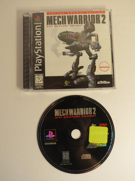 Mechwarrior 2 Playstation 1 PS1 Game CIB