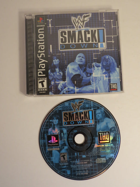WWF Smack Down! Playstation 1 PS1 Game CIB