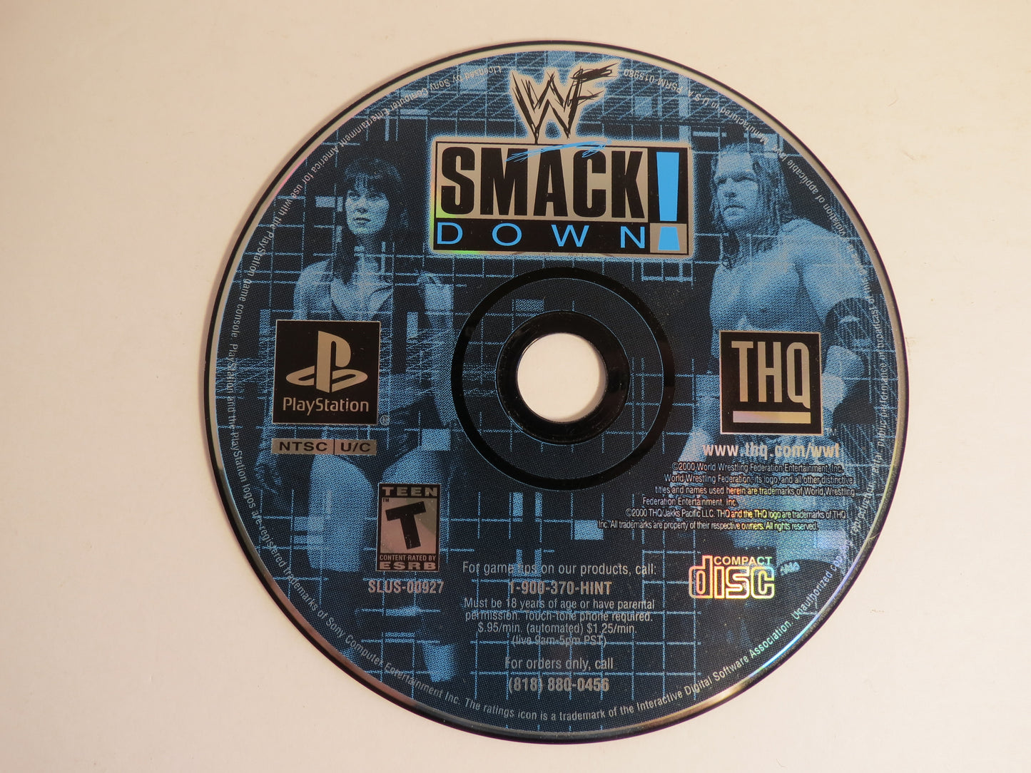 WWF Smack Down! Playstation 1 PS1 Game CIB