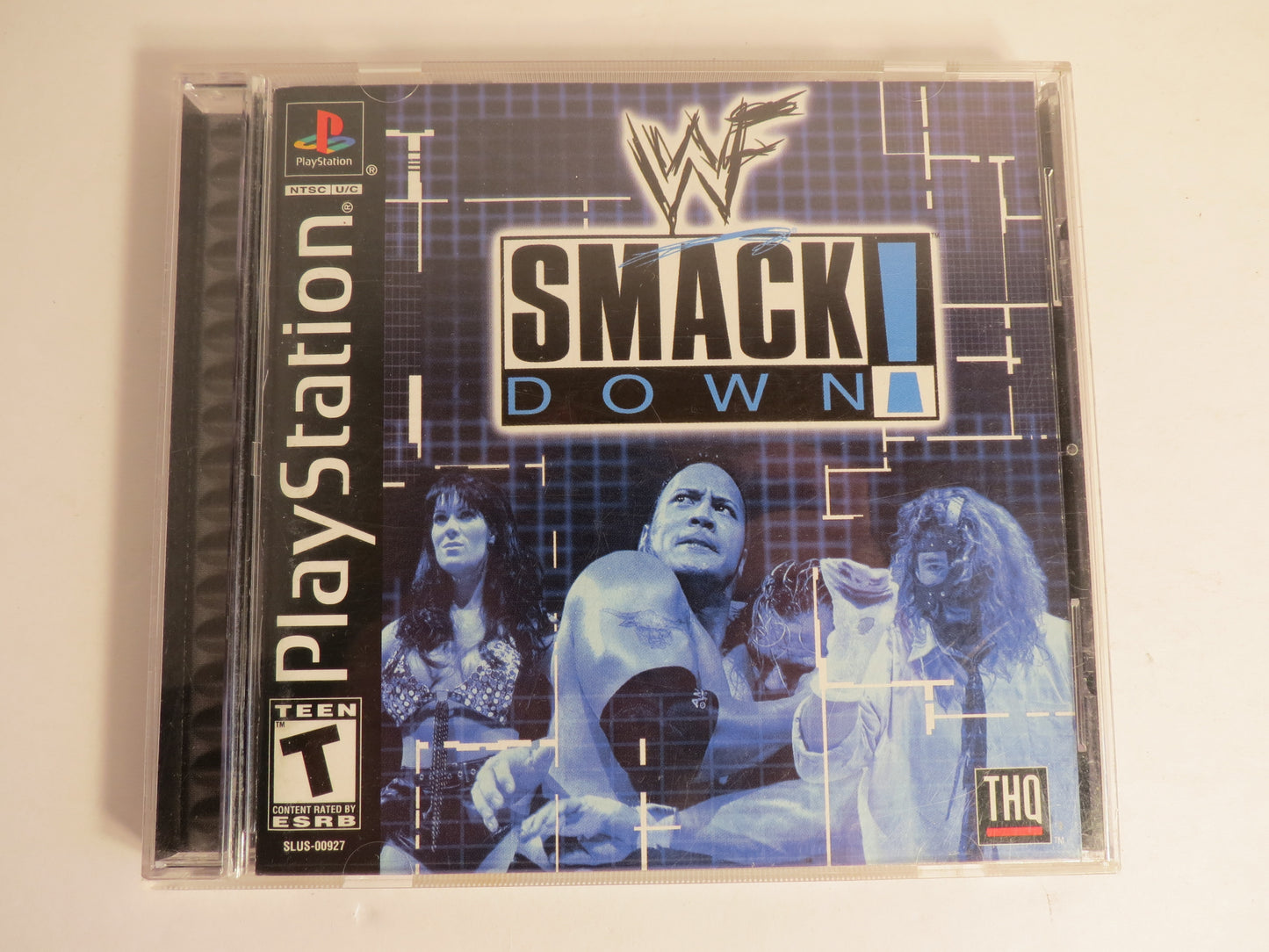 WWF Smack Down! Playstation 1 PS1 Game CIB