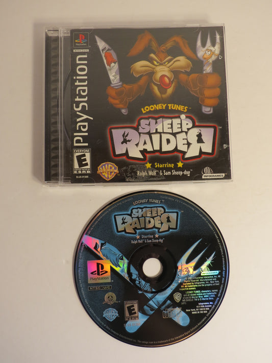 Looney Tunes Sheep Raider Playstation 1 PS1 Game CIB