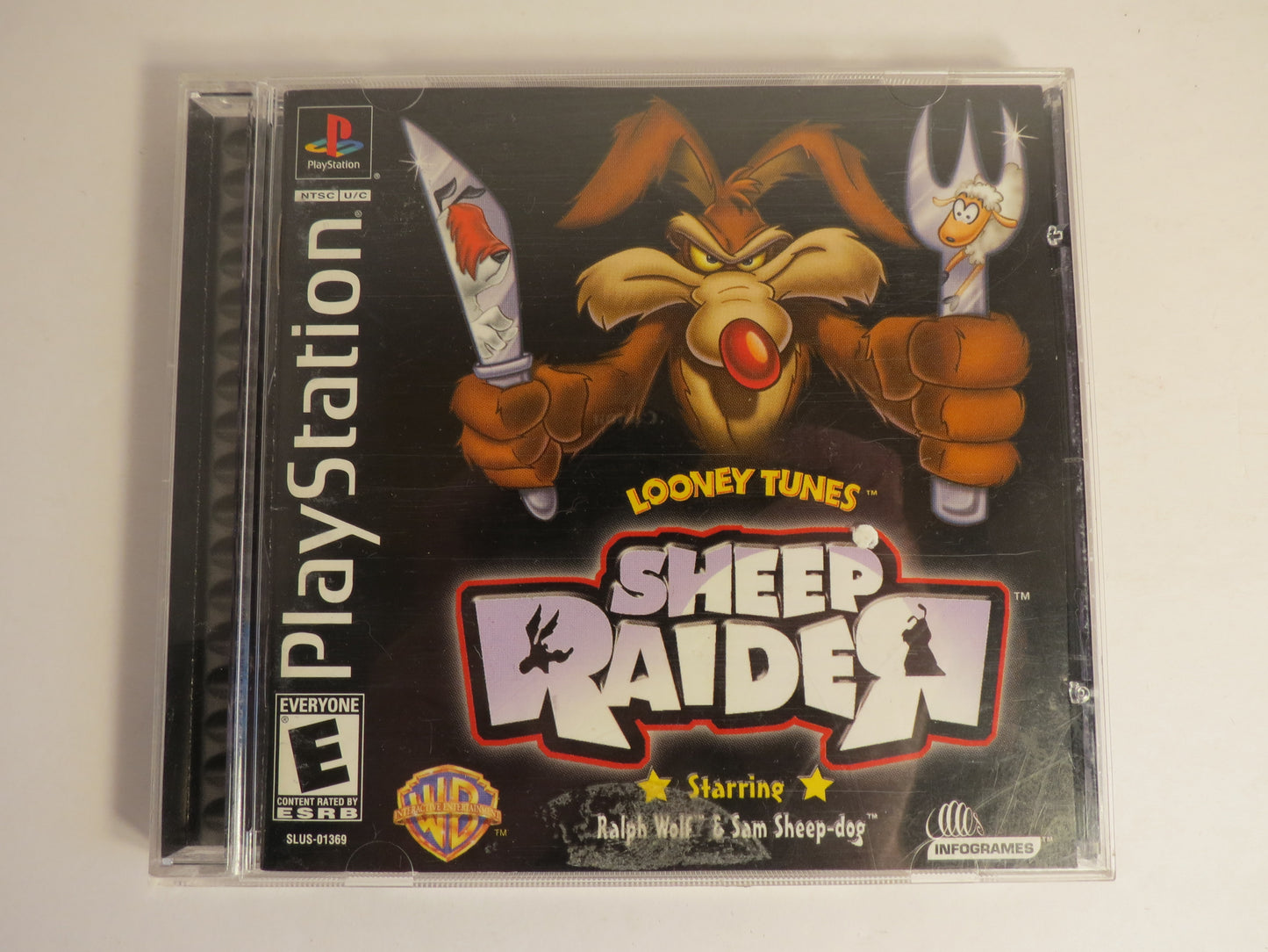 Looney Tunes Sheep Raider Playstation 1 PS1 Game CIB