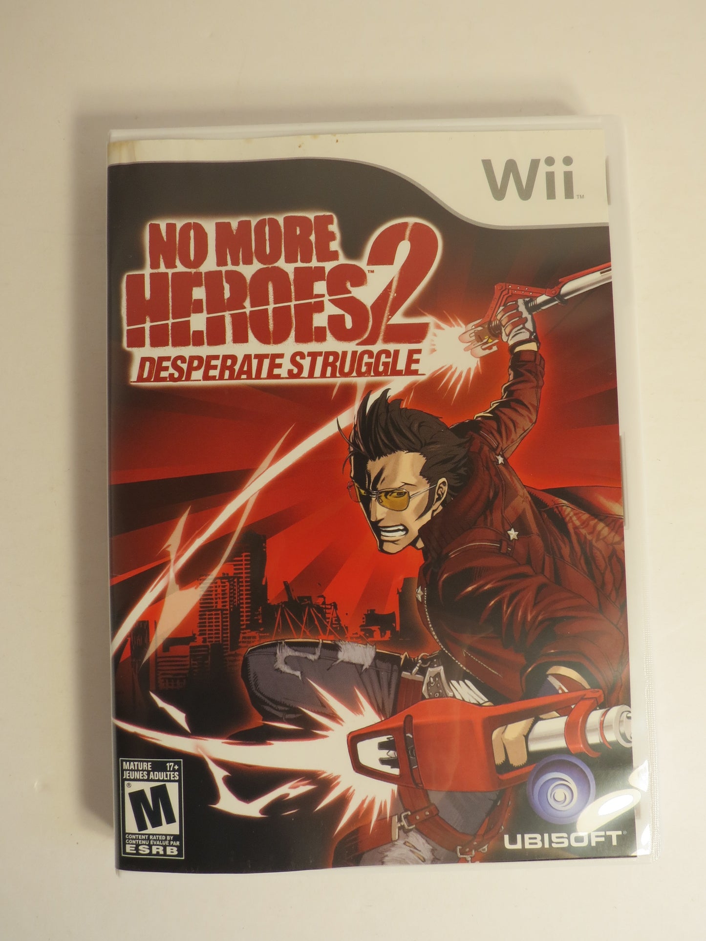 No More Heroes 2 Desperate Struggle Nintendo Wii Game CIB