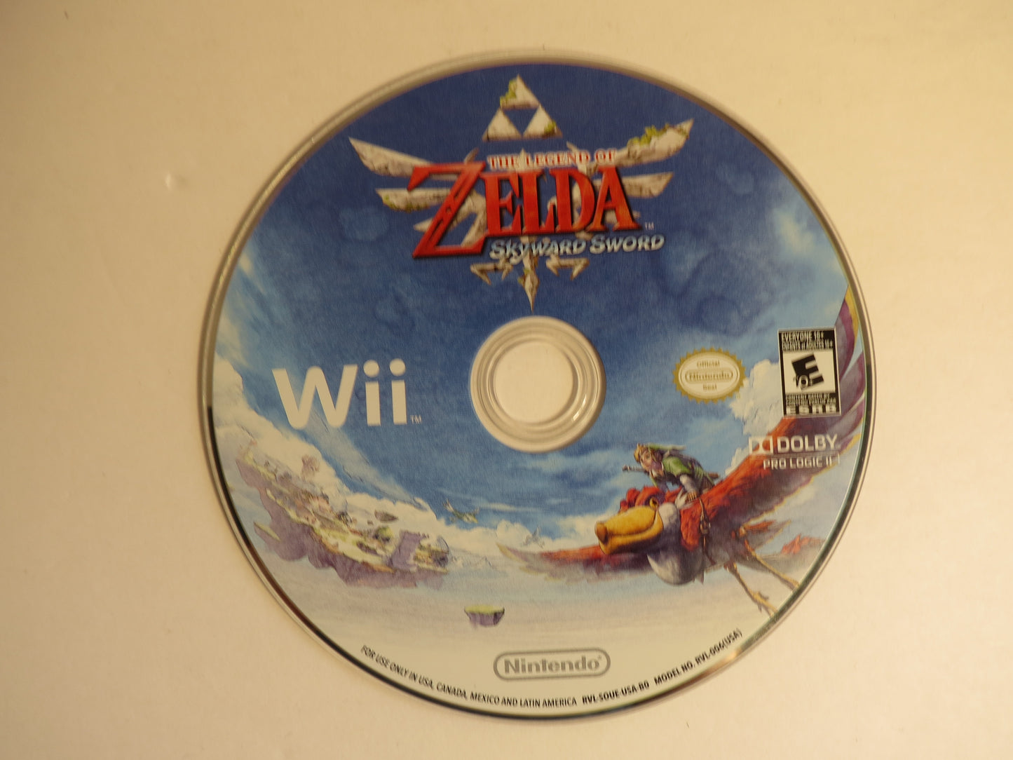 The Legend of Zelda Skyward Sword Nintendo Wii Game CIB