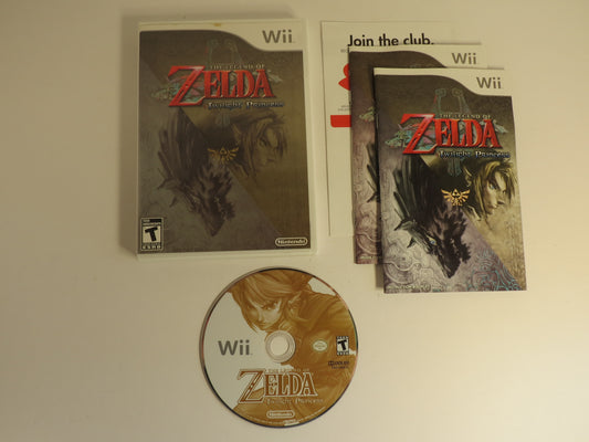 The Legend of Zelda Twilight Princess Nintendo Wii Game CIB
