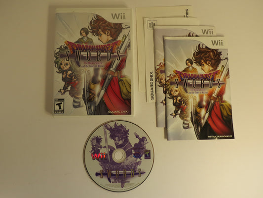 Dragon Quest Swords The Masked Queen Nintendo Wii Game CIB