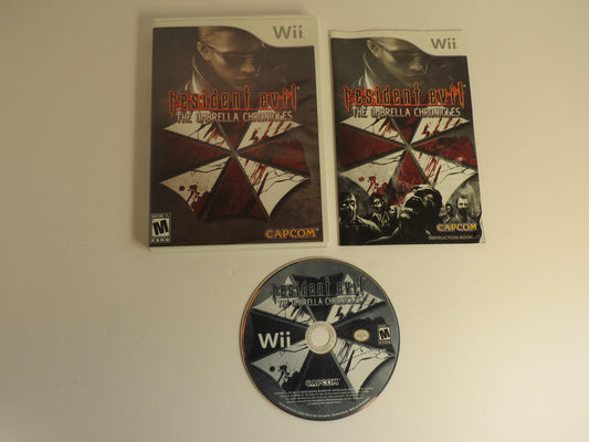 Resident Evil The Umbrella Chronicles Nintendo Wii Game CIB