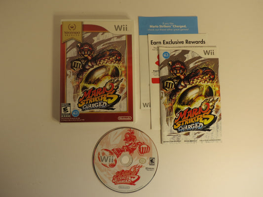 Mario Strikers Charged Nintendo Selects Nintendo Wii Game CIB