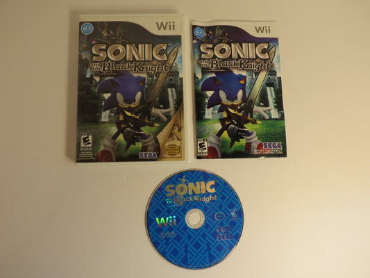 Sonic and the Black Knight Nintendo Wii Game CIB
