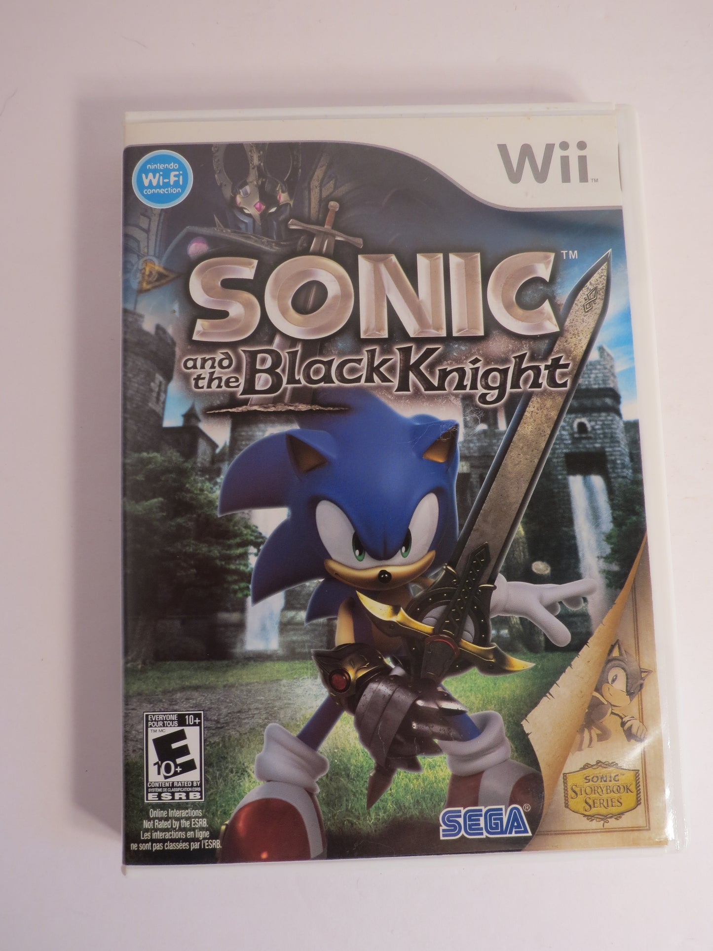 Sonic and the Black Knight Nintendo Wii Game CIB