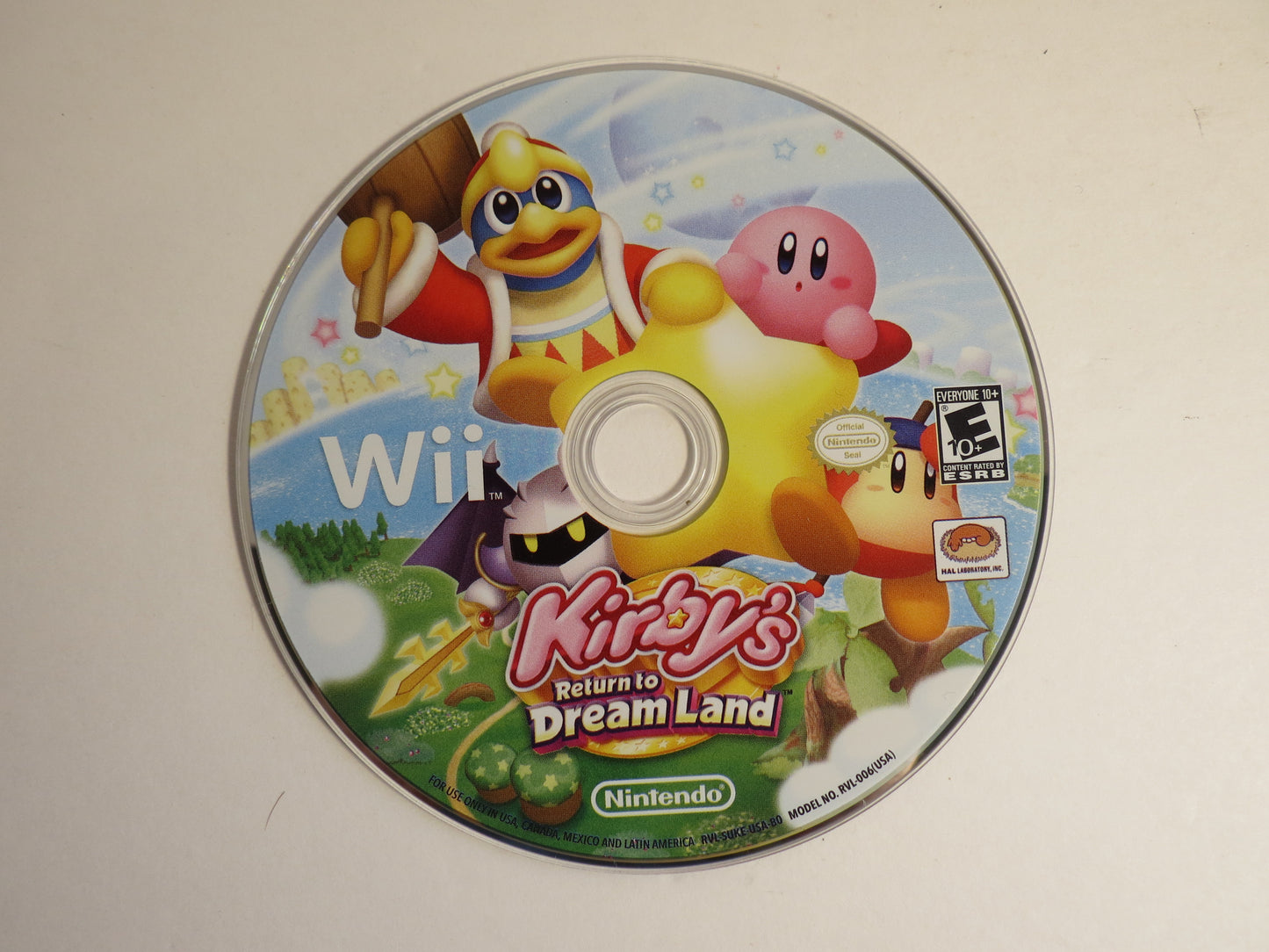 Kirby's Return to Dreamland Nintendo Wii Game CIB