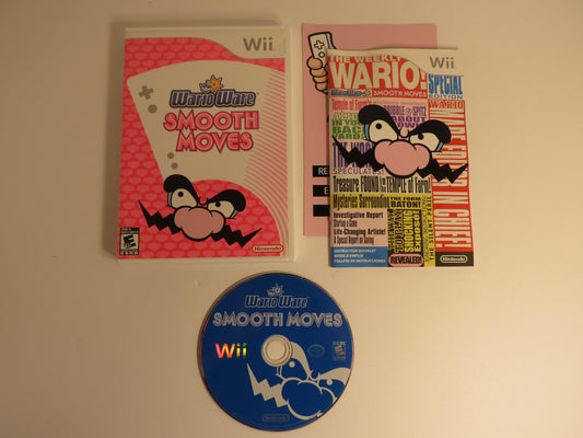 WarioWare Smooth Moves Nintendo Wii Game CIB