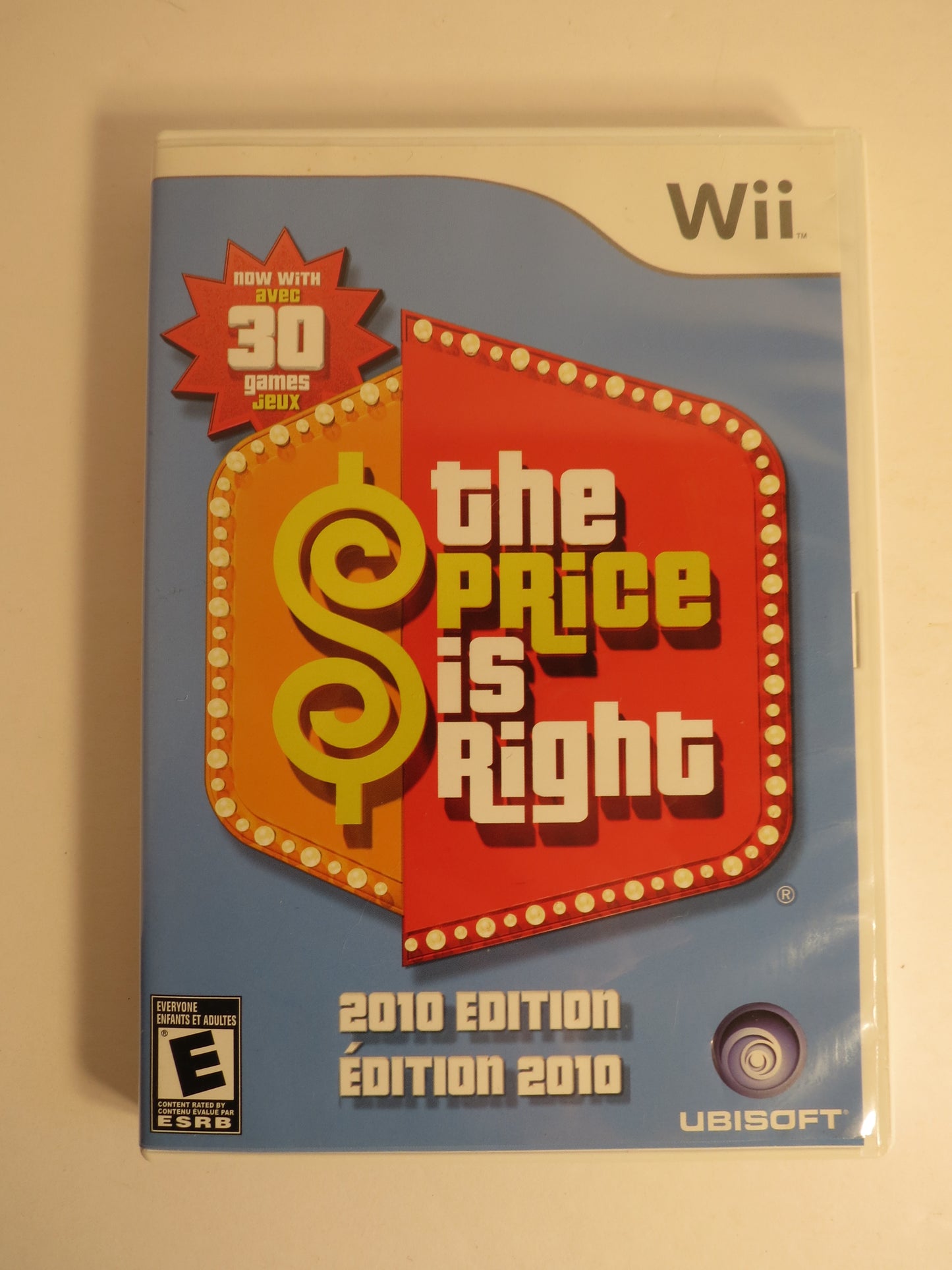 The Price is Right 2010 Edition Nintendo Wii Game CIB