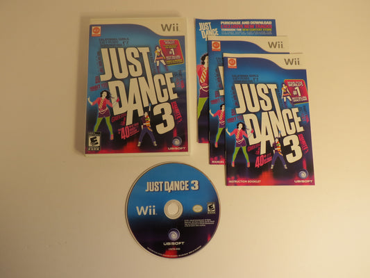 Just Dance 3 Nintendo Wii Game CIB