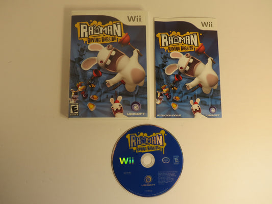 Rayman Raving Rabbids Nintendo Wii Game CIB