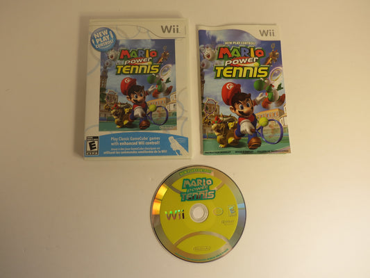 Mario Power Tennis New Play Controls Nintendo Wii Game CIB