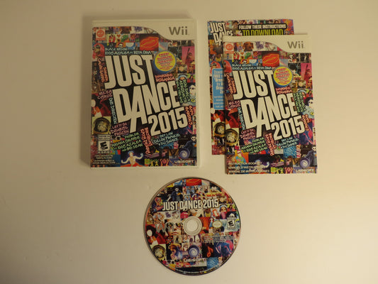 Just Dance 2015 Nintendo Wii Game CIB