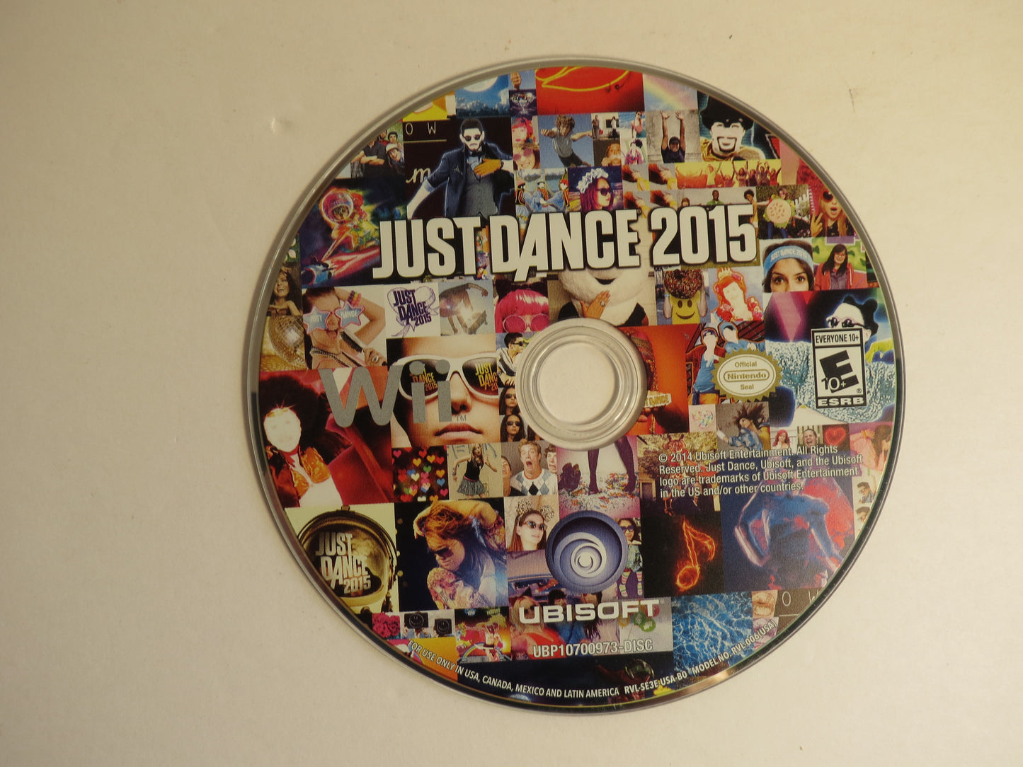 Just Dance 2015 Nintendo Wii Game CIB