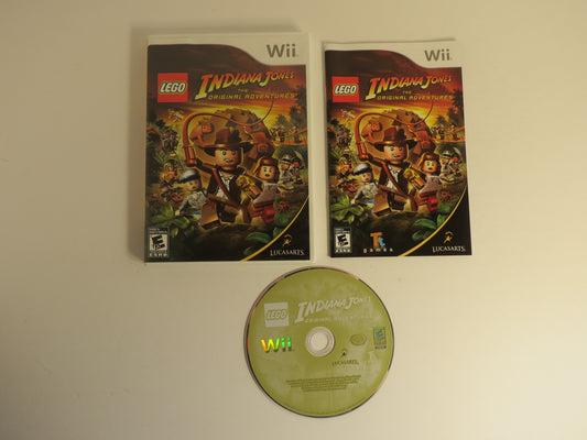 Lego Indiana Jones The Original Adventures Nintendo Wii Game CIB