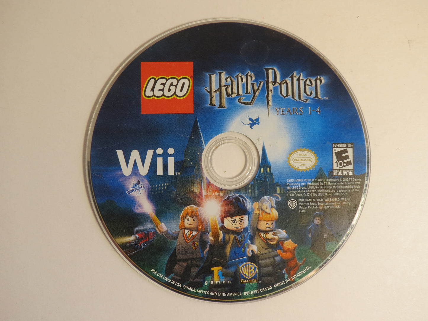 Lego Harry Potter Years 1-4 Nintendo Wii Game CIB