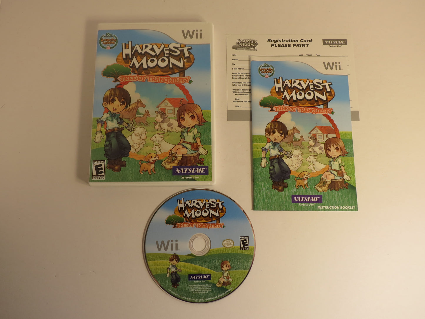 Harvest Moon Tree of Tranquility Nintendo Wii Game CIB