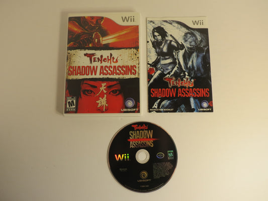 Tenchu Shadow Assassins Nintendo Wii Game CIB