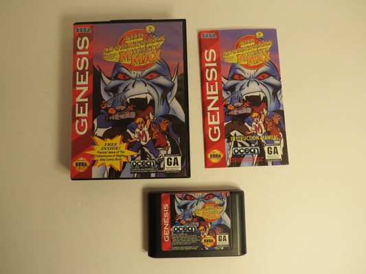 The Adventures of Mighty Max Sega Genesis Game CIB
