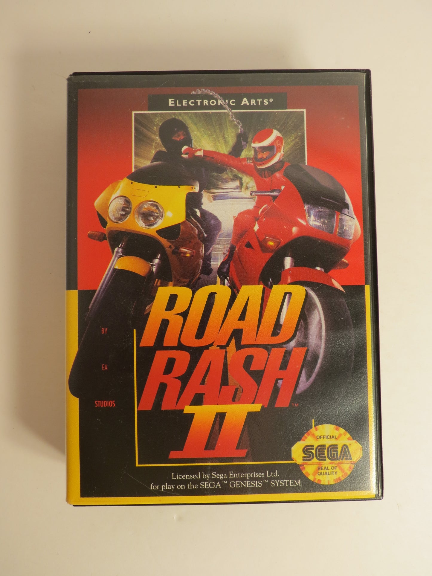 Road Rash II Sega Genesis Game CIB