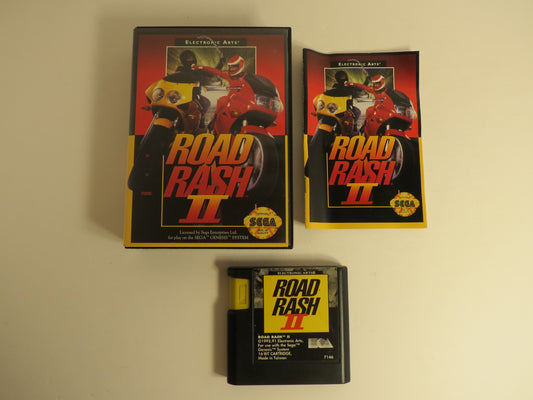 Road Rash II Sega Genesis Game CIB