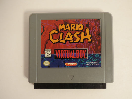 Mario Clash Nintendo Virtual Boy Game