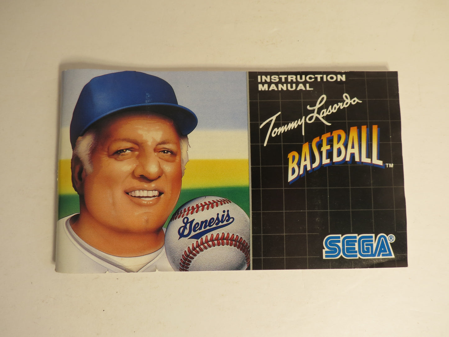 Tommy Lasorda Baseball Sega Genesis Game CIB