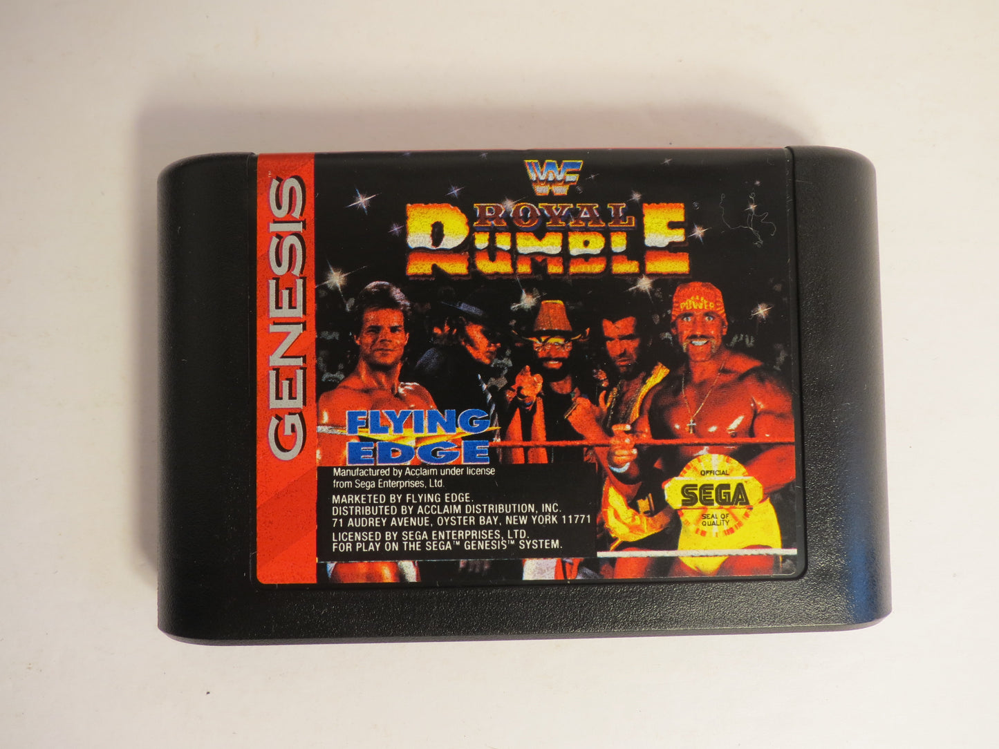 WWF Royal Rumble Sega Genesis Game CIB
