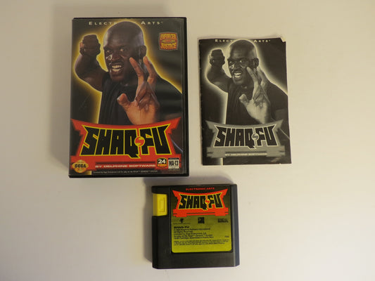 Shaq Fu Sega Genesis Game CIB