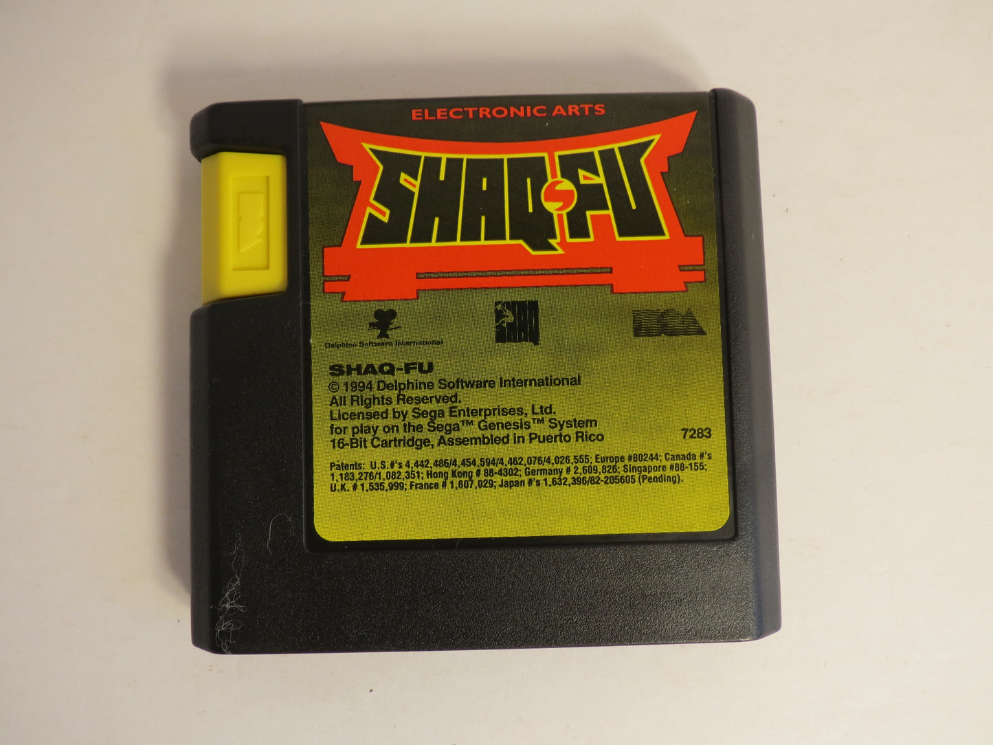 Shaq Fu Sega Genesis Game CIB