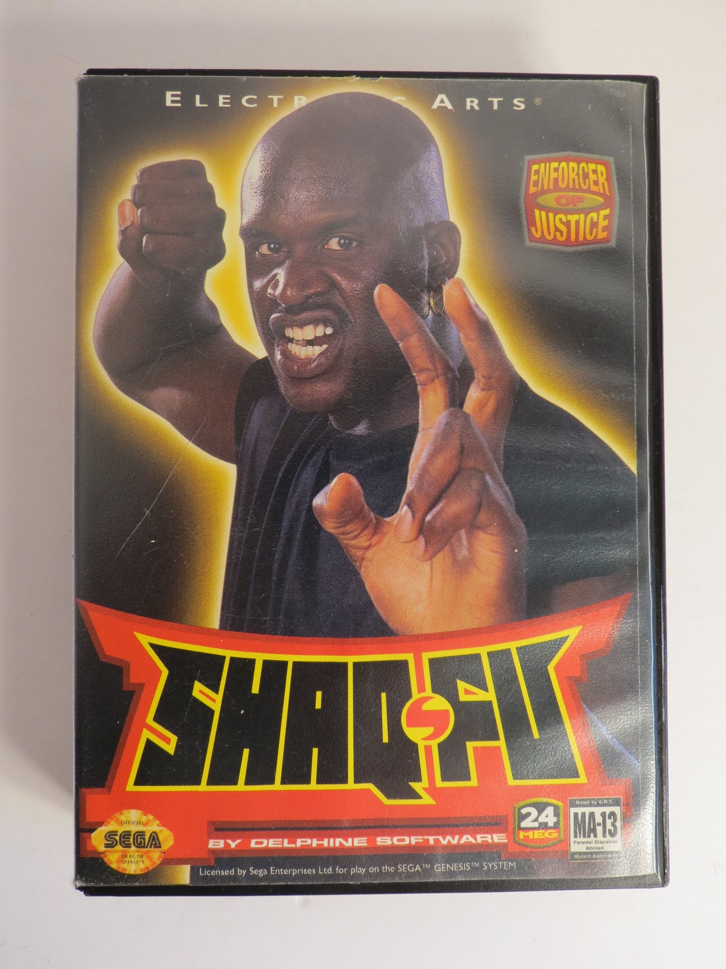 Shaq Fu Sega Genesis Game CIB
