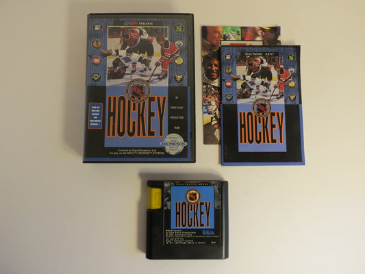NHL Hockey Sega Genesis Game CIB