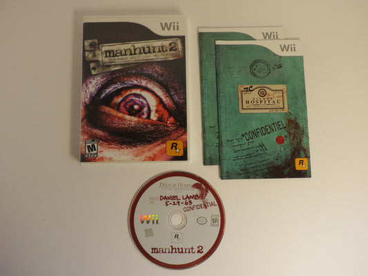 Manhunt 2 Nintendo Wii Game CIB