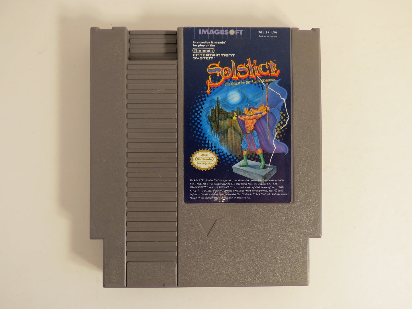 Solstice Nintendo NES Game