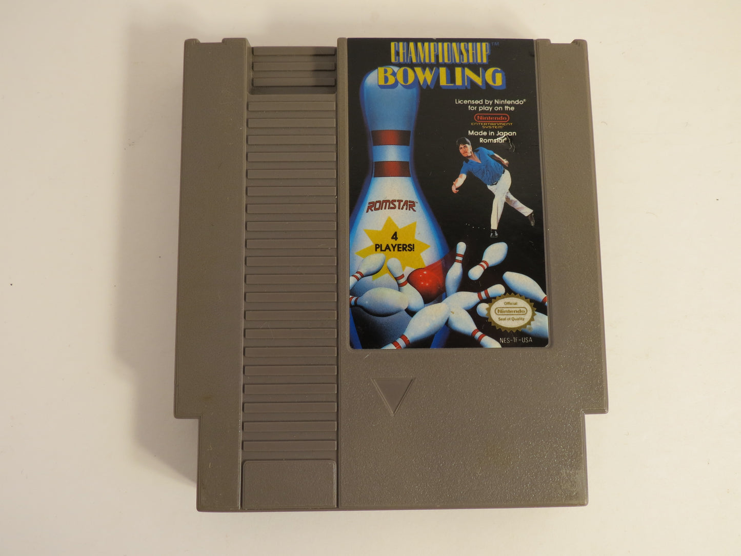 Championship Bowling Nintendo NES Game