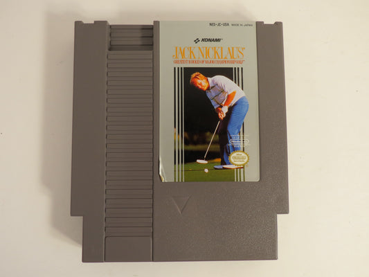 Jack Nicklaus Golf Nintendo NES Game