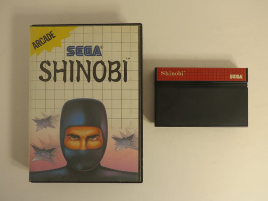 Shinobi Sega Master System Game SMS CB