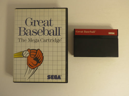 Great Baseball Sega Master System Game SMS CB