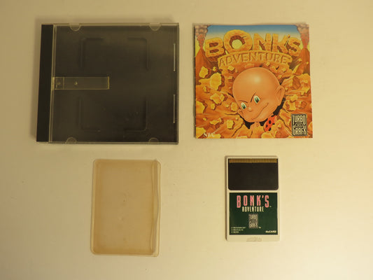 Bonk's Adventure Turbografx TG16 Game CIB