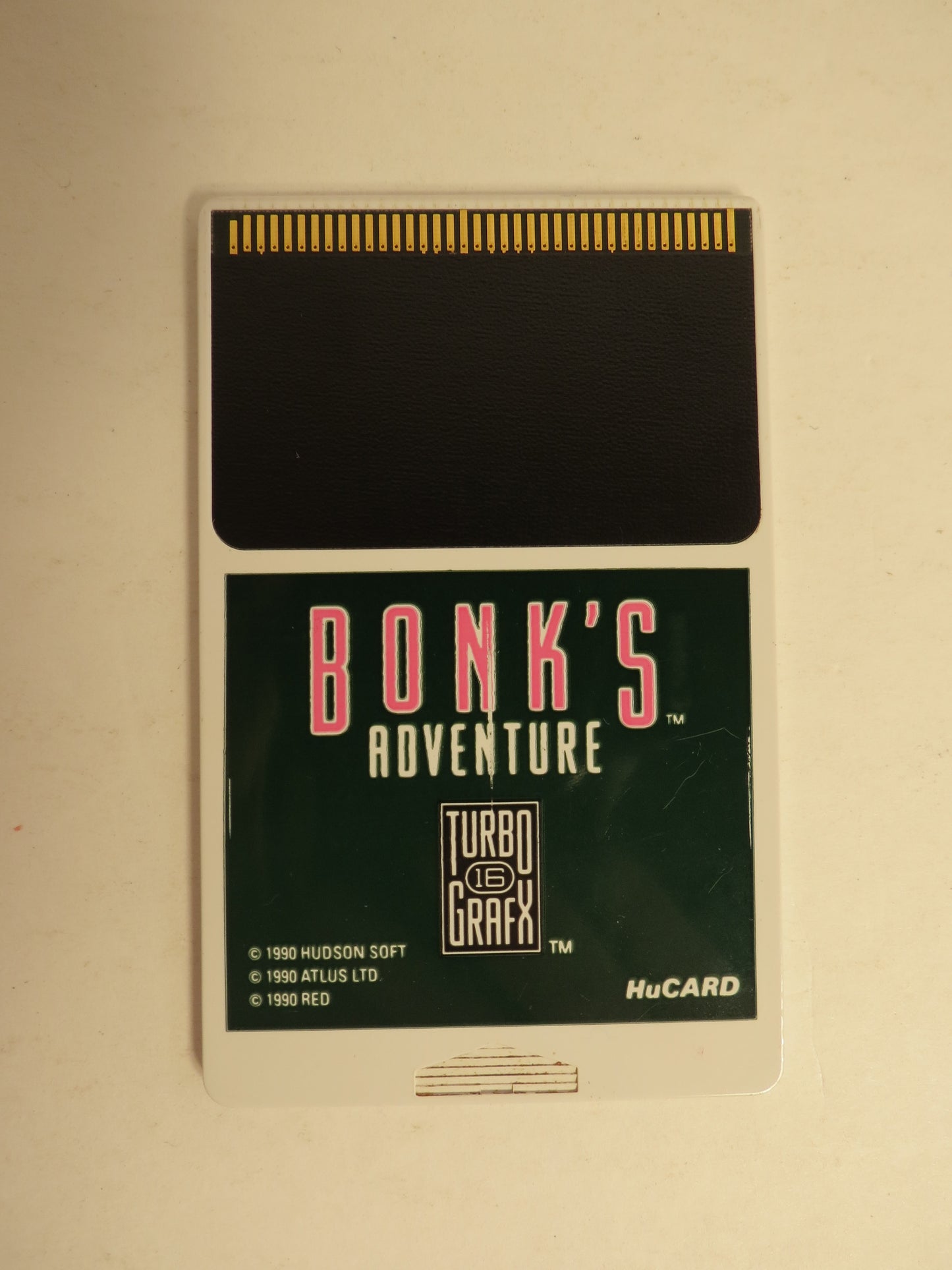 Bonk's Adventure Turbografx TG16 Game CIB