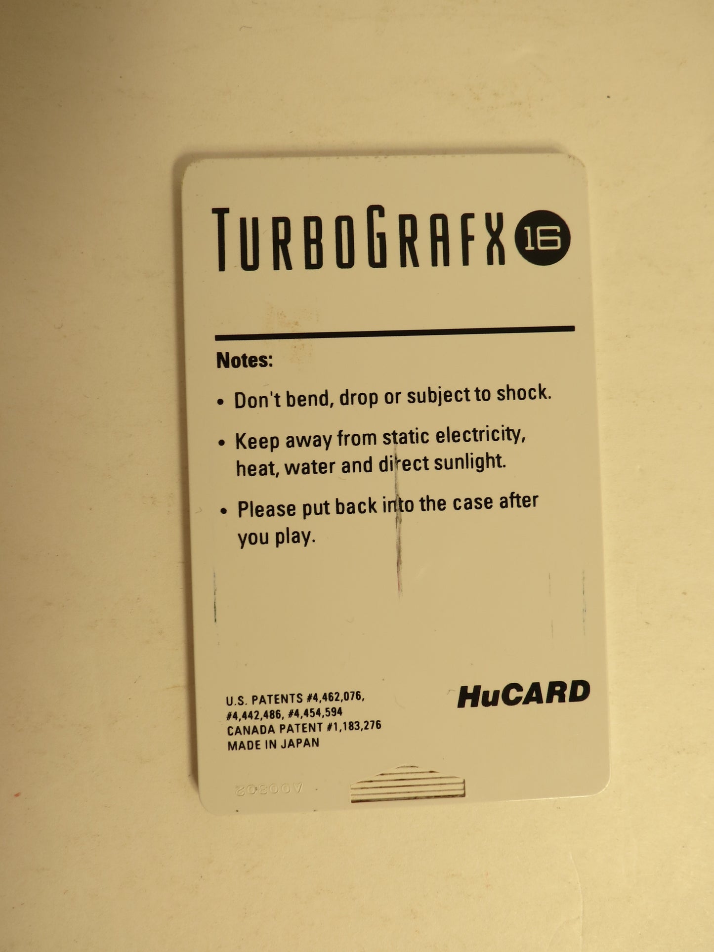 Bonk's Adventure Turbografx TG16 Game CIB